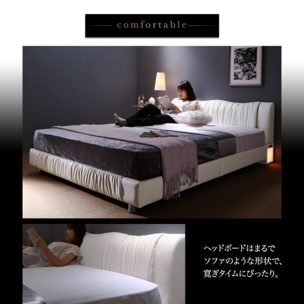 ベッド セミダブル おしゃれ スタンダードポケットコイル