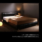 ベッド ダブル ベッド デザイン スタンダードポケットコイル ライト