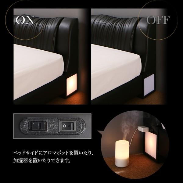 ベッド ダブル ベッド デザイン プレミアムポケットコイル ライト