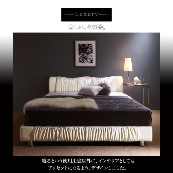 セミダブルベッド おしゃれ 国産カバーポケットコイル