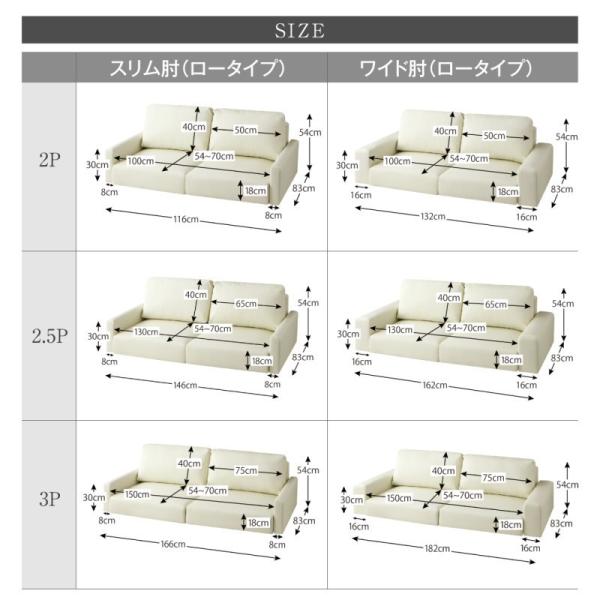 フロアソファ ソファー ソファ＆オットマンセット ワイド肘 ハイタイプ 2.5人掛け