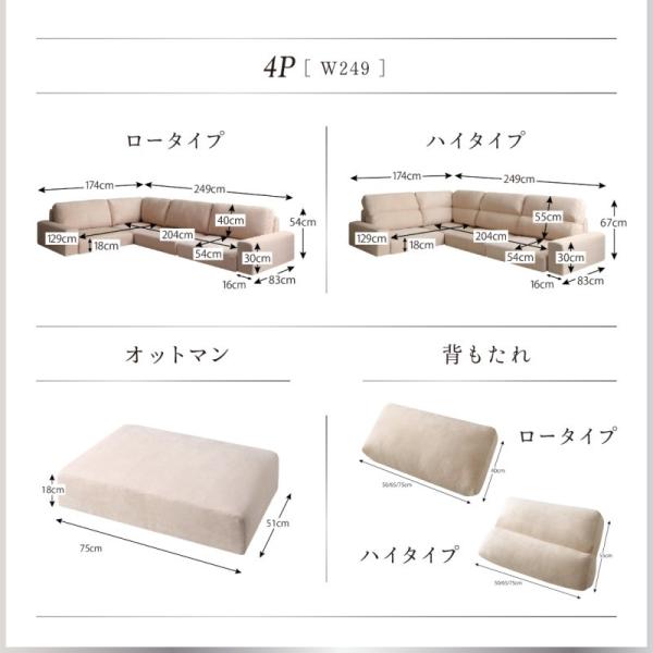 大人気！フロアソファ コーナー　ソファ　L字　新品未使用　Ａタイプ alla-moda_500034149_1.jpg?v=