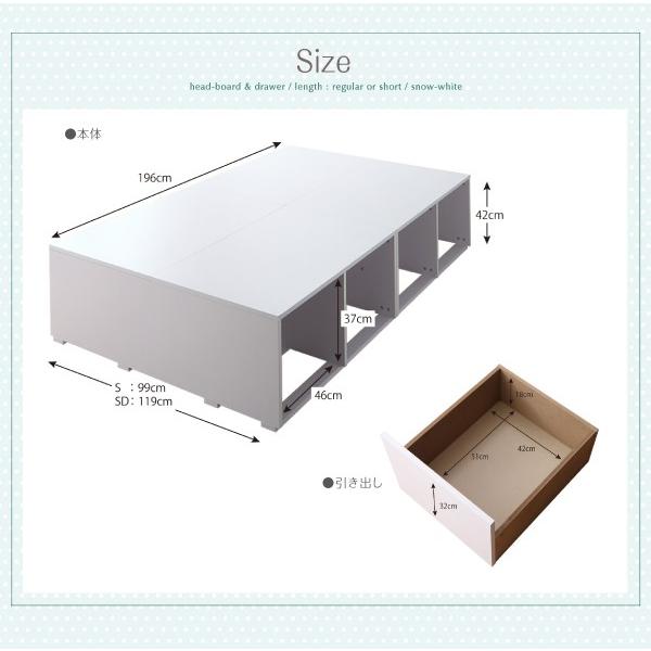 収納ベッド シングル 衣装ケースも入る大容量 薄型プレミアムボンネル