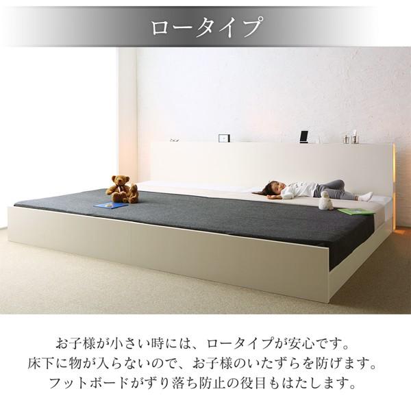 ファミリーベッド シングル 薄型抗菌国産ポケットコイル お客様組立 高さ調整
