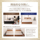 ベッド シングル ベッド 収納 国産カバーポケットコイル