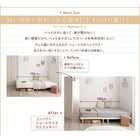 シングル ショート丈脚付きマットレス すのこ 薄型プレミアムボンネルコイル 脚15cm