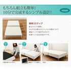 専用別売品 ボリューム敷パッド+ボックスシーツ2枚セット セミダブル