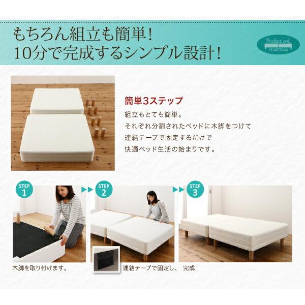 専用別売品 ボリューム敷パッド+ボックスシーツ2枚セット セミダブル