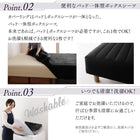 専用別売り品 パッド一体型ボックスシーツ セミダブル レギュラー丈