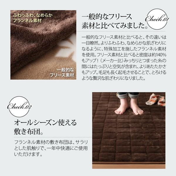 こたつ4点セット テーブル＋掛・敷布団＋布団カバー 鏡面仕上 5尺長方形 80×150cm
