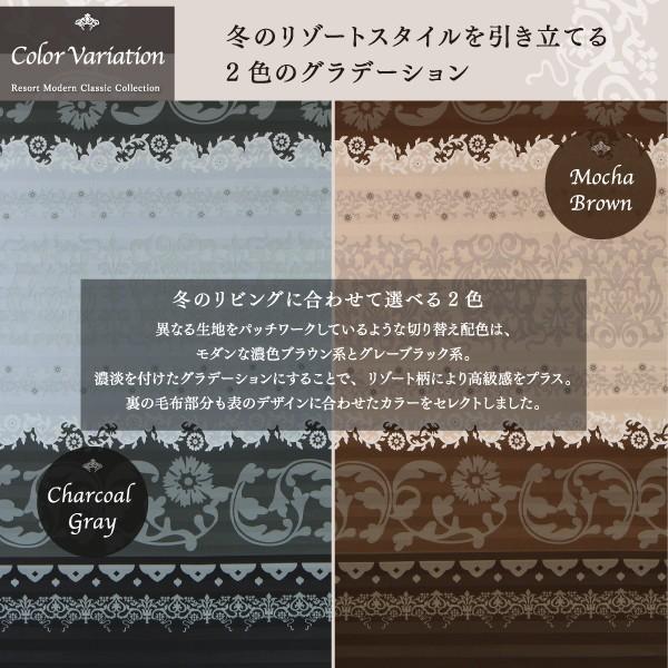 こたつ掛&敷布団2点セット ウレタン4倍入り極厚敷布団タイプ 正方形 75×75cm 天板対応 裏毛布付きリゾートモダン