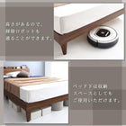 ベッド フランスベッド マルチラススーパースプリングマットレス付き ツイン（SD×2） ツインベッド すのこ