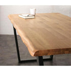 ダイニング 4点セット(テーブル+チェア2脚+ベンチ1脚) W120 天然木 オーク無垢材