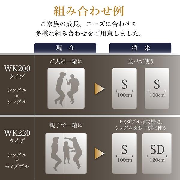 ローベッド クイーン モダンベッドフレームのみ 棚 コンセント LED照明付き