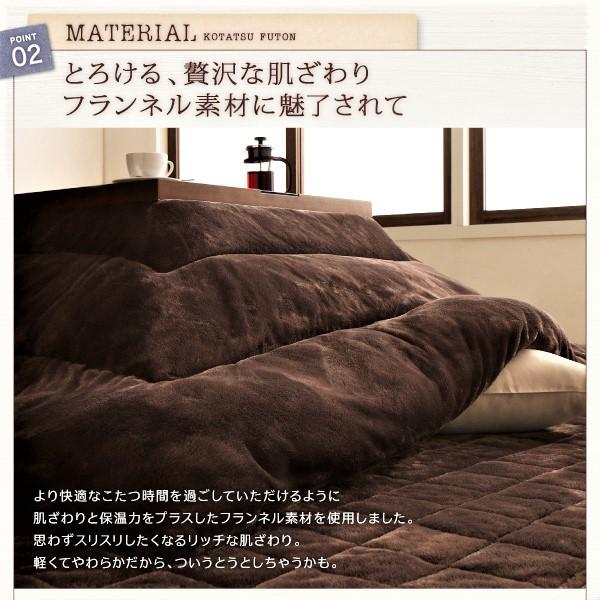 こたつ 掛布団&敷布団 2点セット 4尺長方形 80×120 天板対応 ヴィンテージ
