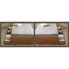 フレームのみベッド セミシングル収納ベッド コンパクト ショート丈 収納付き 木製 コンセント付き 引き出し付き ベッド