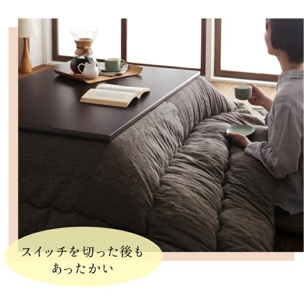 こたつ布団 掛布団&敷布団2点セット 正方形 80×80cm 天板対応 和モダンチェック
