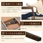 こたつ 掛布団&敷布団 2点セット 長方形 75×105 北欧