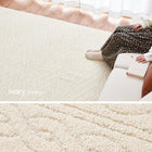 洗えるラグ 絨毯 カーペット 長方形 130×185cm ホットカーペット対応