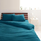 ボックスシーツ 単品 ベッド用 シングル 20色 コットンタオル カバーリング ブルーグリーン