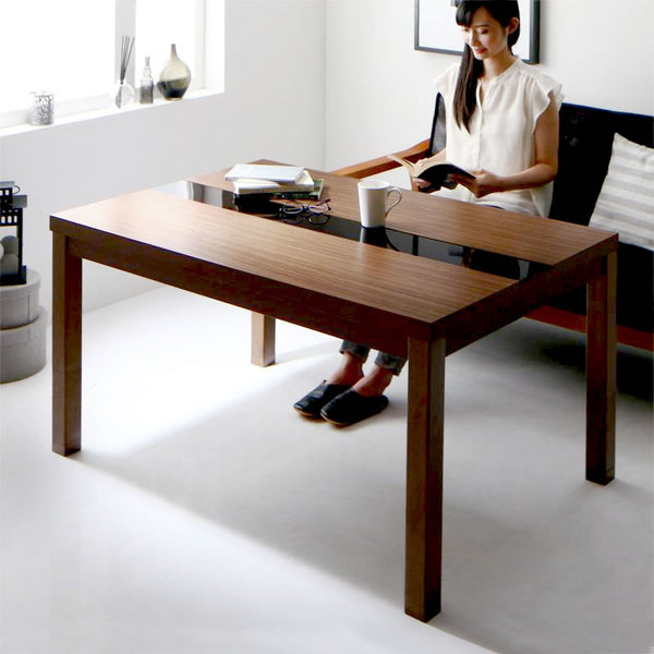 こたつテーブル 単品 長方形(75×105cm)5段階高さ調整