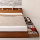 ベッド 収納 セミダブル フランスベッド マルチラススーパースプリングマットレス付き