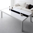 こたつ テーブル単品 4尺長方形 80×120 ワイドサイズ 鏡面仕上げ ラスターホワイト