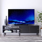 テレビボード 大型テレビ55V型まで対応 ブラック