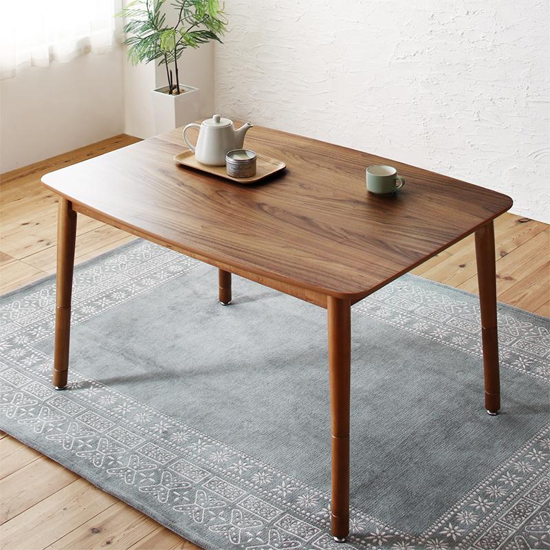 長方形 こたつ テーブル おしゃれ 80×120 高さ調整