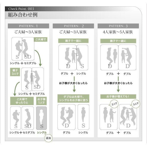 モダンライト・コンセント付き国産フロアベッド ボンネルコイルマットレス セミシングル