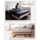 ベッド 北欧デザイン フランスベッド マルチラススーパースプリング フルレイアウト シングル フレーム幅100
