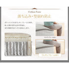 マットレス キング 超快眠 抗菌 防臭 防ダニ体圧分散ウレタン ホテルプレミアム ポケットコイル硬さ：ソフト