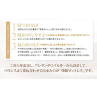 マットレス キング 超快眠 抗菌 防臭 防ダニ体圧分散ウレタン ホテルプレミアム ポケットコイル硬さ：ソフト