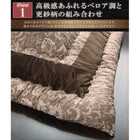こたつ用掛布団 単品 正方形(90×90cm)天板対応 更紗模様