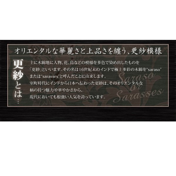 こたつ用掛布団 単品 正方形(90×90cm)天板対応 更紗模様