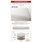 ベッド セミダブル ローベッド 布団 薄型軽量ボンネルコイル ベット