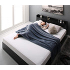 ベッド ダブル ベッド 収納 スタンダードボンネルコイル