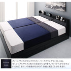 ベッド ダブル ベッド 収納 フランスベッド マルチラススーパースプリングマットレス付き