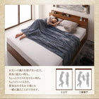 ベッド ダブル ベッド 収納 スタンダードポケットコイル