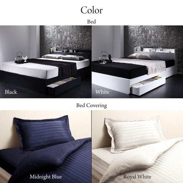 フランスベッド マルチラススーパースプリングマットレス付き ベッド 寝具カバーセット付 シングル