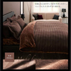 布団カバーセット ベッド用 ダブル4点セット 冬のホテルスタイル (ピローケースｘ 2 掛布団カバー, ボックスシーツ)