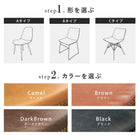 ダイニング5点セット アイアン脚/Bタイプ 140×80×72cm ブラック