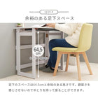 ヒーター+デスク２点セット 80×45×69cm ナチュラル