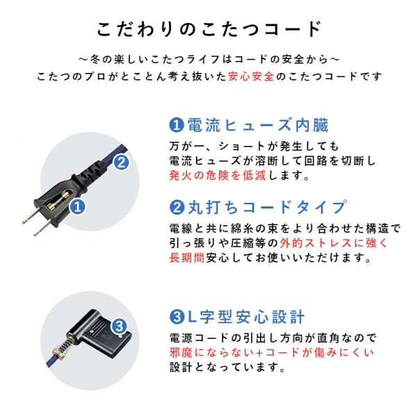 リビングコタツ アルク 110×65cm ナチュラル