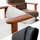 高座椅子 58×70×106cm ブラウン