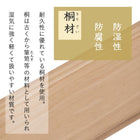 仏壇チェスト 0×40×75.5cm ダークブラウン