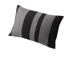 枕カバー 単品 43×63用 日本製コットン100% ブラック×グレー